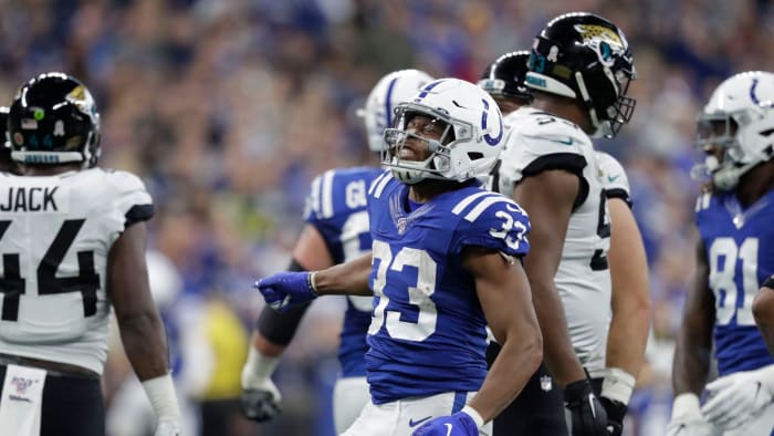 Jonathan Williams rushed for 116 yards in the Colts' Week 11 win over Jacksonville.